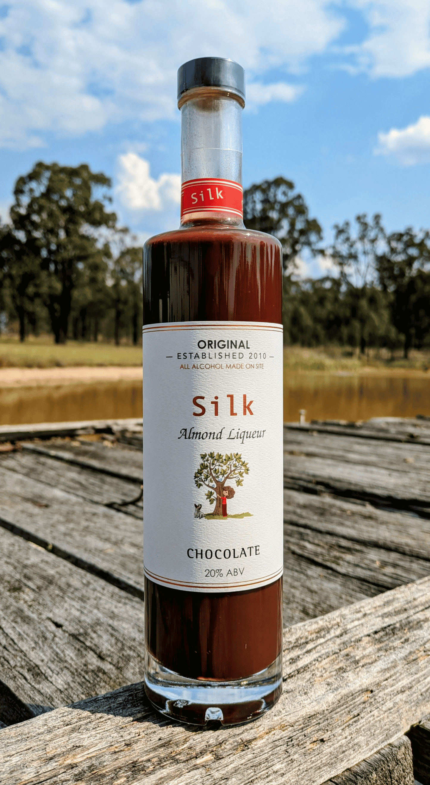 Silk Almond Liqueur - Chocolate