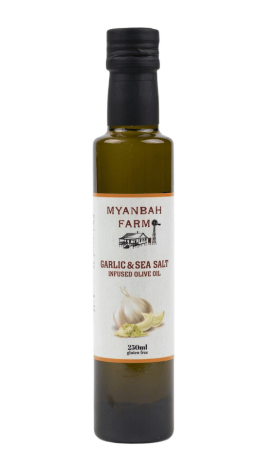 Garlic & Sea Salt Infused Olive Oil 250ml